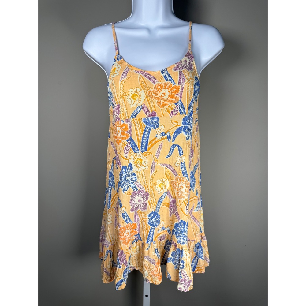 Urban Outfitters Floral Sundress Ruffle Hem Cottagecore Boho Size S‎ - Picture 2 of 9